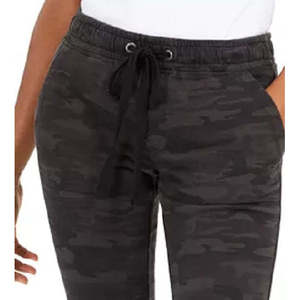 Pantaloni Cargo Dritti da Donna Sanctuary Camo Taglia S Neri Traspiranti con Coulisse - Product Image 2