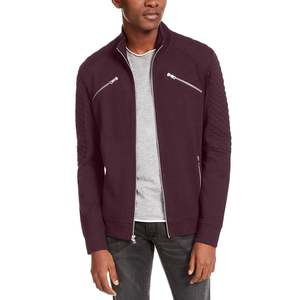 Giacca Casual Autunnale da Uomo INC International Concepts, Viola con Maniche Trapuntate a Costine, Reversibile, Taglia XS, XX-Large per Clima Climatizzato - Product Image 1