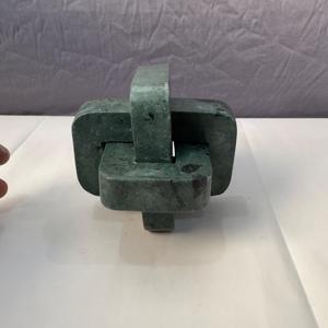 Enlace de cubo de mármol súper verde, artículos decorativos, tamaño personalizado, decoración del hogar, fabricante indio, artesanías de piedra tallada, tipo de producto - Product Image 3