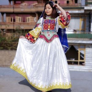 เดรสยาวขนาดใหญ่พิเศษสำหรับผู้หญิงชุดเดรสชาติพันธุ์2025ออกใหม่ - Product Image 5