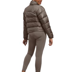 Custom Plus Size Fashion Women's Breathable Bomber Puffer Jacket Warm Winter Finished Ladies Regular <b>Polyester</b> <b>Filled</b> Quilted - Product Image 1