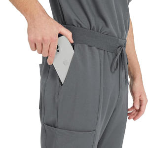 Pantalon de gommage médical unisexe personnalisable avec broderie logo impression pantalon confortable pour les médecins et les infirmières vêtements d'hôpital - Product Image 3