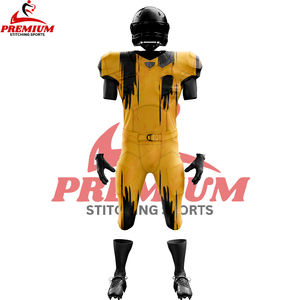 Maillot et pantalon de football américain personnalisés en sublimation pour hommes, uniforme de football américain sur mesure avec logo et nom de l'équipe - Product Image 2