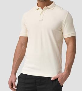 Polo de golf para hombre liso de alta calidad hecho a medida al por mayor. Nuevo diseño para 2023. Camisas más vendidas de algodón puro - Product Image 5