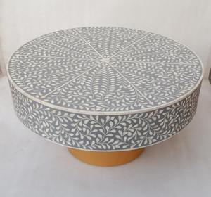 Excellent Quality Premium Bone Inlay Coffee <b>Table</b> <b>for</b> Sophisticated <b>Living</b> Spaces High <b>End</b> <b>Living</b> <b>Room</b> Decor At Wholesale Price - Product Image 4