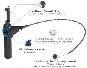 獣医ハンドヘルドHD内視鏡ペット動物消化管内視鏡ホット販売 - Product Image 3