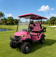 Voiturette de golf électrique écologique UCB-12 4 places, moteur à couple élevé, véhicule de luxe tout-terrain pour passagers, vente directe en gros