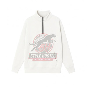 Nueva Llegada, Venta Directa de Fábrica, Sudaderas con Media Cremallera para Mujer, Diseño Personalizado, Venta en Línea - Product Image 5