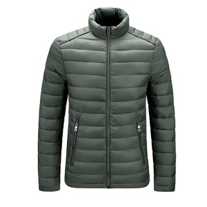 Chaqueta Acolchada Ligera de Lona para Hombre, Corte Ajustado, Estilo Urbano Informal, para Invierno, Fabricante OEM al por Mayor - Product Image 6