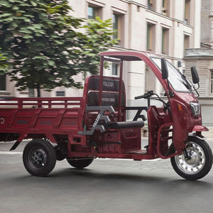 Tricycle utilitaire électrique à trois roues à carrosserie ouverte pour la livraison et les chantiers de construction - Product Image 2