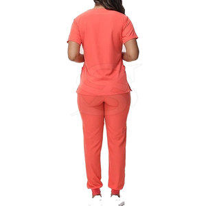 เครื่องแบบพยาบาลระดับมืออาชีพสำหรับผู้หญิงเนื้อผ้ายืดได้น้ำหนักเบาเพื่อความสบายและใช้ในชีวิตประจำวัน - Product Image 4