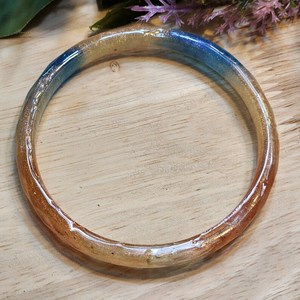 New Arrived Summer Fashion Resin Candy Color Gradient Geometric Wave Round Cute <b>Sweet</b> <b>Bracelet</b> for Women Girls Jewelry - Product Image 1