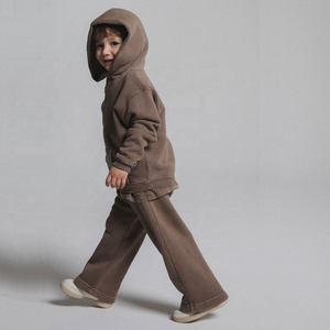 ชุดวอร์มสองชิ้นสำหรับเด็กชุดวอร์มกีฬาฤดูหนาวพิมพ์ลายสำหรับเด็กผู้ชายขายส่ง - Product Image 4