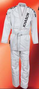 Uniformes de Karate de Alta Calidad, Conjuntos Personalizados con Color y Logotipo, Equipo de Entrenamiento de Artes Marciales Ligero y Duradero de 12 oz - Product Image 3