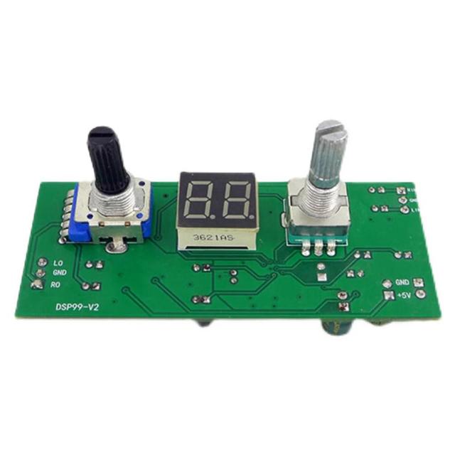 DSP Digital Reverberation Karaoke Reverb Board KTV Mixer Effector Anti-Whistling Module Multi-Sound Effects