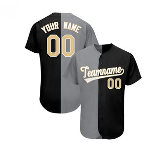 Jersey de béisbol personalizado con botones para hombres, mujeres y niños, personalizado con el nombre del equipo, número, logotipo, diseño a rayas, ropa de softball - Product Image 4