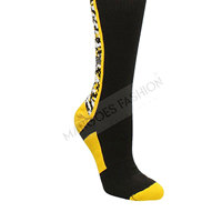 Chaussettes de baseball pour jeunes, durables et de haute qualité, personnalisées pour l'extérieur, couleur unie, tricotées en Spandex/Coton, vente en gros