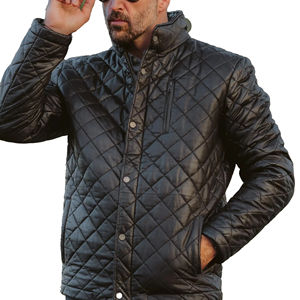 Chaqueta Acolchada Gruesa de Invierno para Hombre, Transpirable y de Secado Rápido, Estilo Urbano, Color Personalizado, Relleno de Poliéster de 300g, Tallas Grandes - Product Image 5