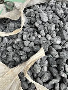 Paysage de pierre naturelle du Vietnam-Gravier de galets dégringolé noir - Product Image 3