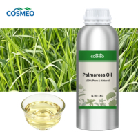 Huile Essentielle de Palmarosa (Cymbopogon Martinii) 100% Pure et Fraîche de Qualité Supérieure en Gros pour Diffuseur, Aromathérapie et Soins de la Peau