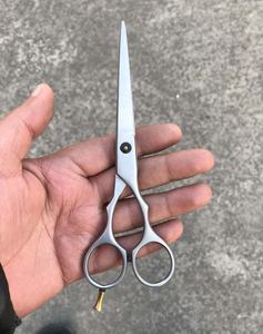 Ciseaux de coiffure professionnels sur mesure, finition sablée, acier inoxydable allemand 4Cr13, tranchants, réglables, pour salon de beauté - Product Image 2