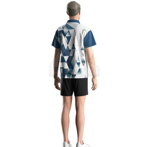 Camiseta Deportiva Cómoda para Hombre, Tejida, para Pickleball, de Alta Calidad, 100% Poliéster, de Secado Rápido - Product Image 4