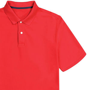 Polo décontracté grande taille pour hommes, col rabattu et différentes tailles, tissu tricoté, polos grande taille pour hommes - Product Image 6