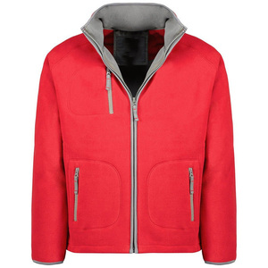 Veste légère à fermeture éclair en polaire de haute qualité pour hommes Veste respirante à col montant avec logo personnalisé - Product Image 1