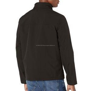 Personalizado al por mayor 2025 Unisex deportes al por mayor elegante liso a prueba de viento impermeable al aire libre chaqueta Softshell - Product Image 5