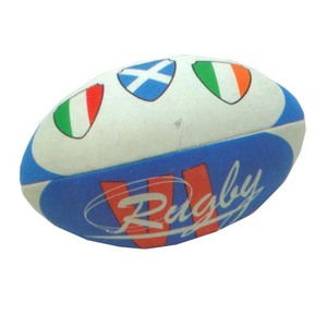 Custom Logo and Design Fashion <b>Size</b> Official Football Yellow PU Leather <b>Rugby</b> <b>Ball</b> with Customized Design for Sale - Product Image 4