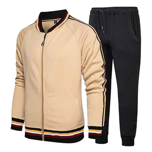Conjunto Deportivo Informal para Hombre con Sudadera con Capucha y Cremallera y Pantalones a Juego, 100% Algodón, Transpirable, Ecológico, Corte Holgado - Product Image 6