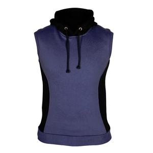 Personnalisé exigé 100% coton sans manches Hoodies tricoté méthode de tissage Techniques lavées - Product Image 2