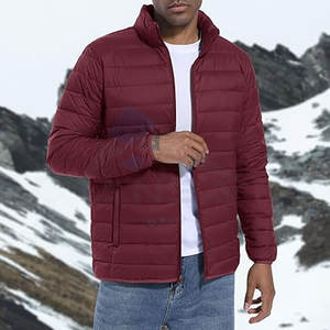 Men's Windproof Puffer Jacket Lightweight Warm Quilted <b>Coat</b> for Outdoor Adventures OEM Factory Supply Bulk Wholesale - Product Image 6