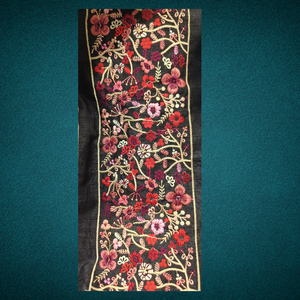 Tela de encaje bordado Floral colorido patrón intrincado Ajuste de tul Elegante ropa de boda de gama alta decoraciones de vestido de boda - Product Image 1