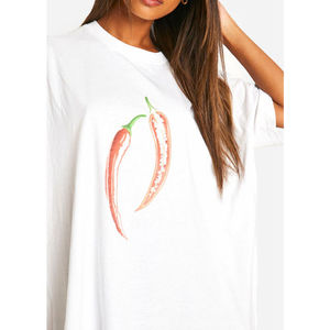 Nuevo diseño de camisetas personalizadas para mujer, nuevo estilo, calidad Premium, verano, secado rápido, transpirable, manga corta, poliéster/algodón - Product Image 6