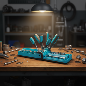 Hazet 1/4'' <b>Ratchet</b> and <b>Socket</b> Set 38-Piece Product Category - Product Image 3