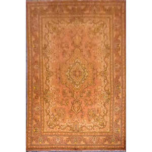 Alfombra de Peshawar y Khotan anudada a mano, única en su tipo, de 11'8 x 7'10, Pes_Kho_286 - Product Image 1
