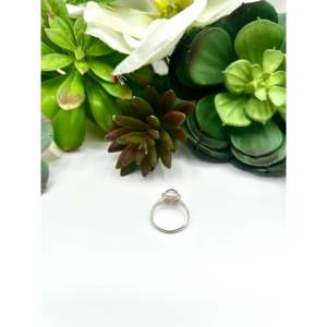 Navajo-Made Lapis & Sterling <b>Silver</b> <b>Ring</b> Fashionable 18K Gold & Rose Plated Bezel <b>Set</b> with Licensed Private Brand 'IS' Inlay - Product Image 4