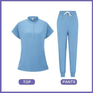 Nouveaux accessoires d'infirmières femmes uniformes médicaux hôpital médecin gommages ensembles clinique dentaire Salon de beauté Spa vêtements de travail pour animaux de compagnie vêtements - Product Image 5