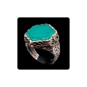 Fabricante de joyería al por mayor para hombre Dedo de boda anillo de dedo en el anillo izquierdo dedo del vendedor y proveedor indio - Product Image 2