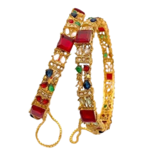 Gran oferta, joyería India más exigente, pulseras y brazaletes hechos a mano para mujer, conjuntos de joyería de moda para boda, fiesta y regalo - Product Image 3