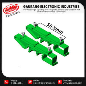 Support de montage sur rail DIN Boîtier de commande électrique étanche IP66 pour boîtiers électroniques et d'instruments - Product Image 2