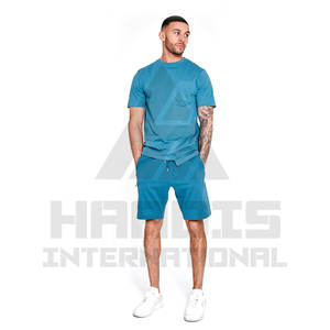 2025 meilleure qualité Design hommes ensemble court vêtements d'été manches courtes sport hommes Twin ensemble - Product Image 1