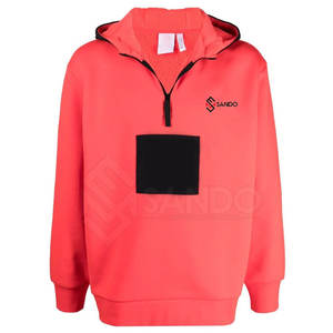 Sudaderas con capucha de invierno para hombre, 100% algodón, forro polar, color sólido, casual, transpirable y duradero - Product Image 1