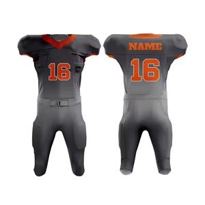 Uniforme de Fútbol Americano Personalizable 100% Poliéster para Adultos, Uniforme Juvenil Estampado o Liso para Hombre - Product Image 2