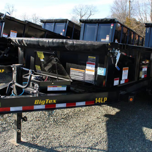 Remolque de volteo de 14 pies con 2 lados y 14K GVWR en venta - Product Image 1