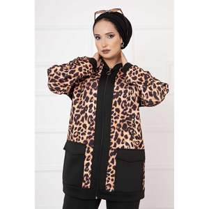 Scuba Costume 2 pièces à motifs léopard Noir - Product Image 3