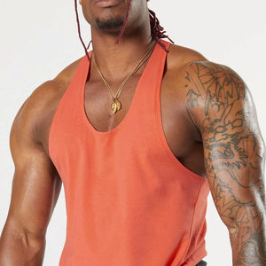 Maillot de gym personnalisé Maillot de gym vierge respirant pour homme Vente en gros Muscle stringer pour homme en tenue de fitness - Product Image 6