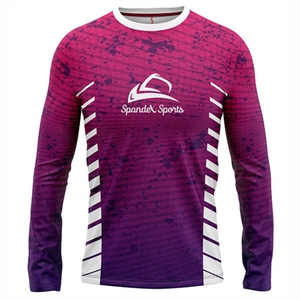 เสื้อวอลเลย์บอล100% ลายพิมพ์เสื้อทีมโพลีเอสเตอร์ระบายอากาศได้ดีชุดกีฬากลางแจ้งพิมพ์ลาย - Product Image 2