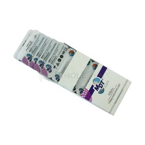 Instruments chirurgicaux dentaires de tête d'aiguille de flamme courte de fraises de diamant de MDT 539 FG - Product Image 2